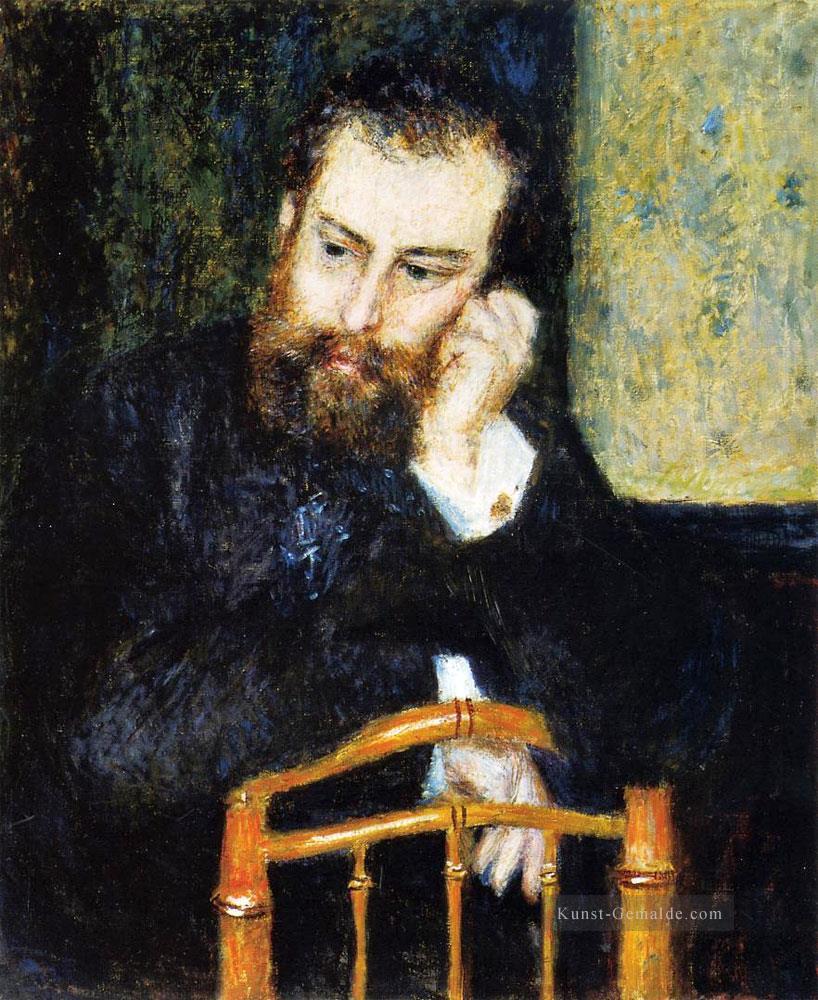 Porträt von Alfred Sisley Pierre Auguste Renoir Ölgemälde